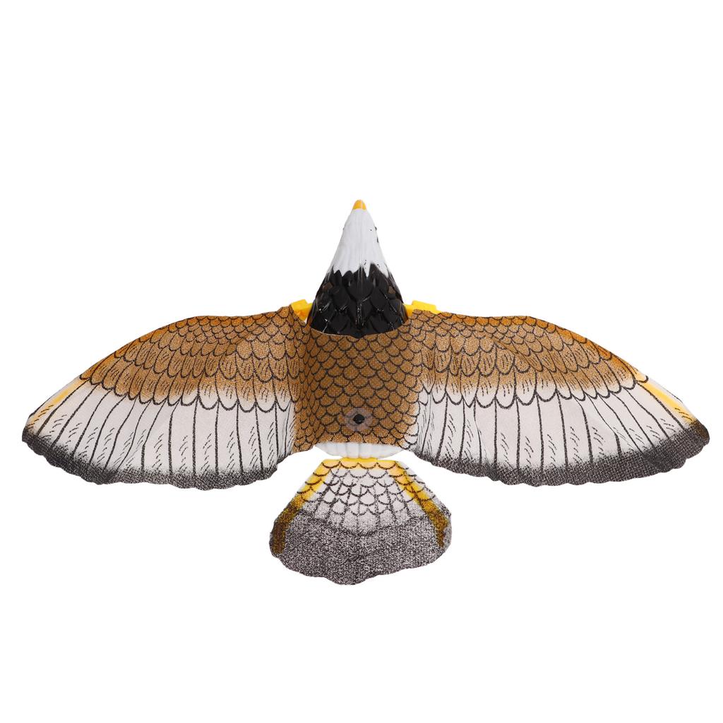 Interaktivní hračka pro kočky Realistický tvar orla Zvuk Světlo Automatická hračka pták kotě pro dveře Zeď Strop