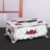 European Style Plastic Tissue Box for Living Room, Dining Table, KTV, and Creative Napkin Display
