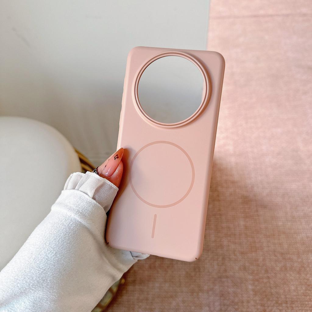 Suitable for Huawei MATE70pro Soft PC Magnetic Suction Phone Case Mate60 Skin-soft Macaron Protection Case