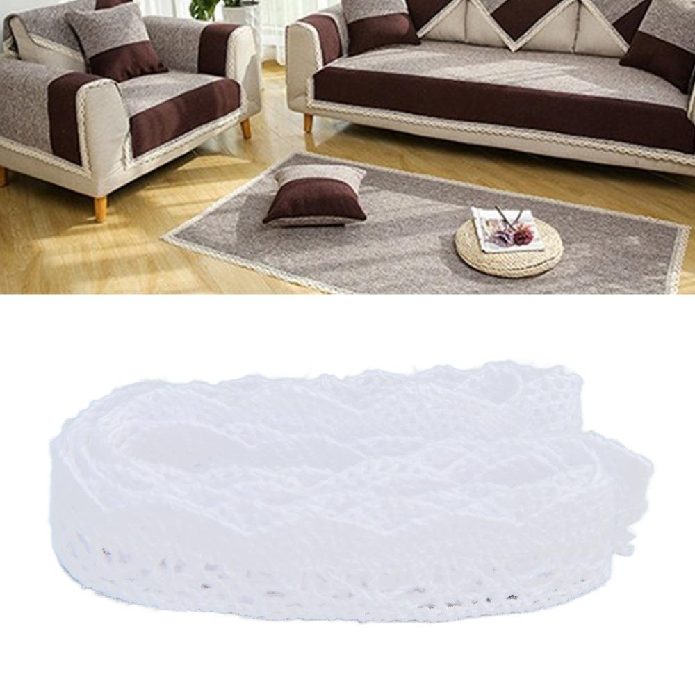 1pcs 20 Yards Length Cotton Lace Trim Scalloped Lace Edge  For Curtain Decoration