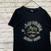 USA-made 90s Vintage T-shirt! Single Stitch Black Vintage M 0528