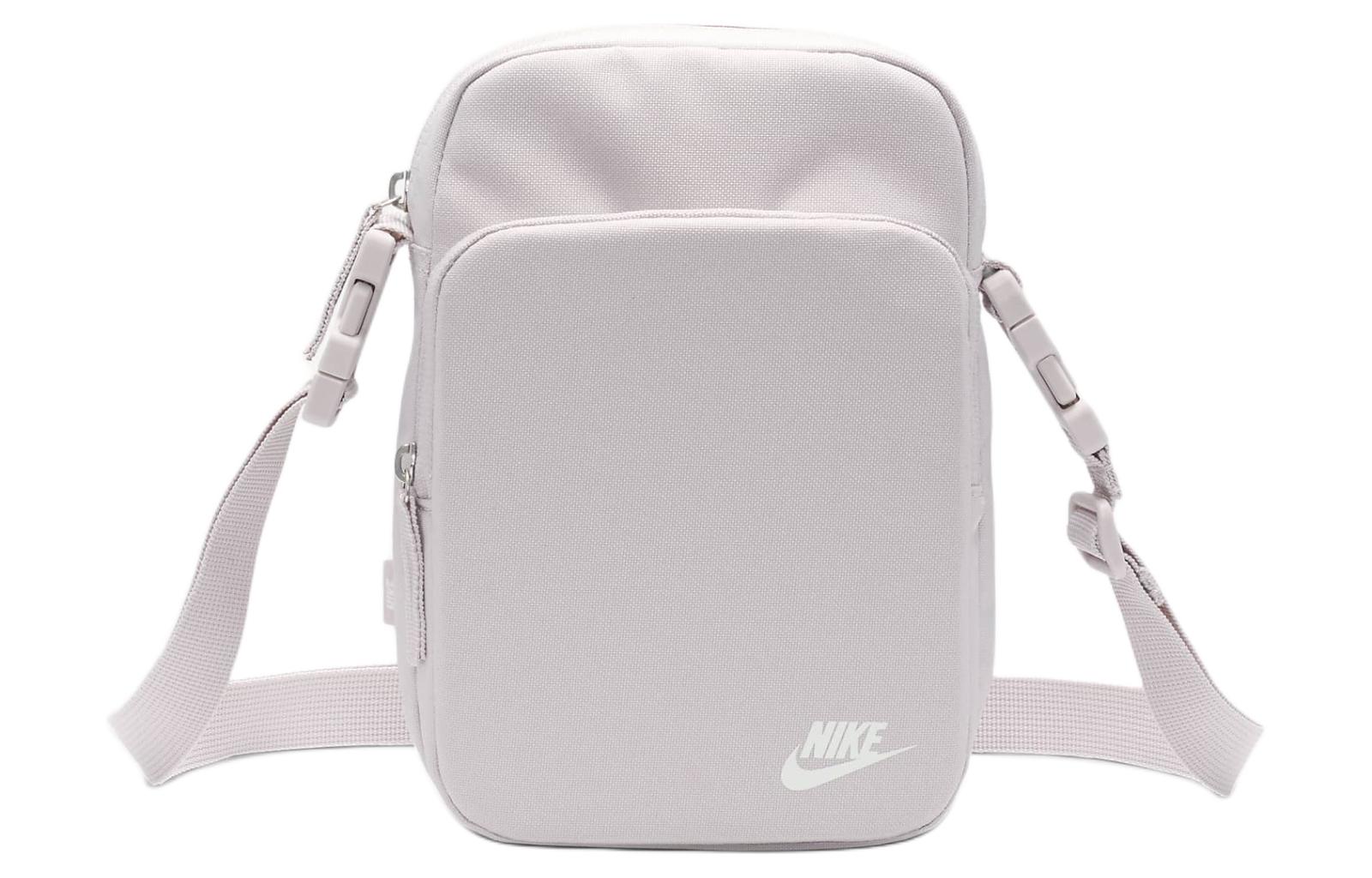 

Nike Heritage Nylon With Polyester Crossbody Bag, Shoulder Bag Regular Unisex Platinum Purple & Peak White DB0456-019