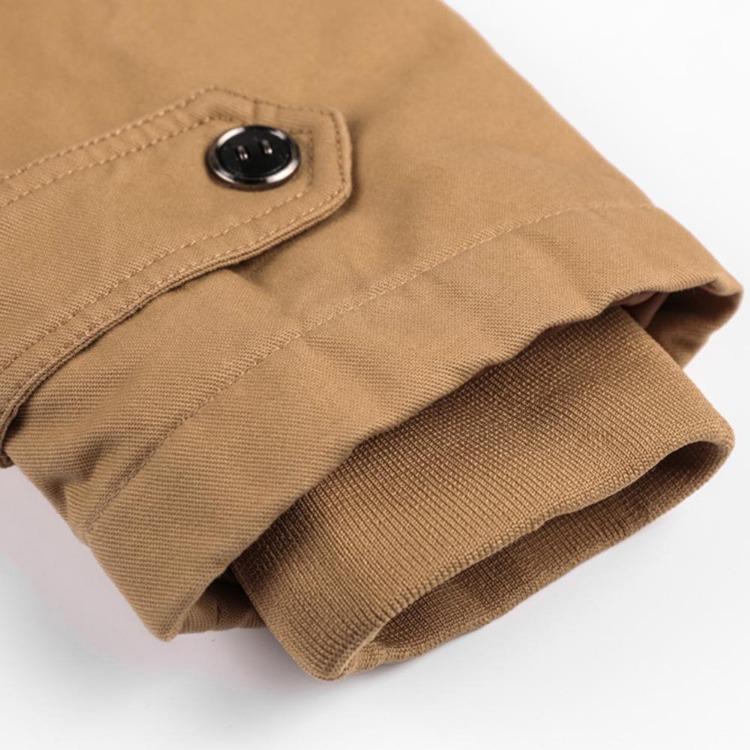 Giacche da uomo - Autunno Inverno Uomo Militare con Zip Giacca Tattica Esercito Moda Outdoor Casual Cappotto