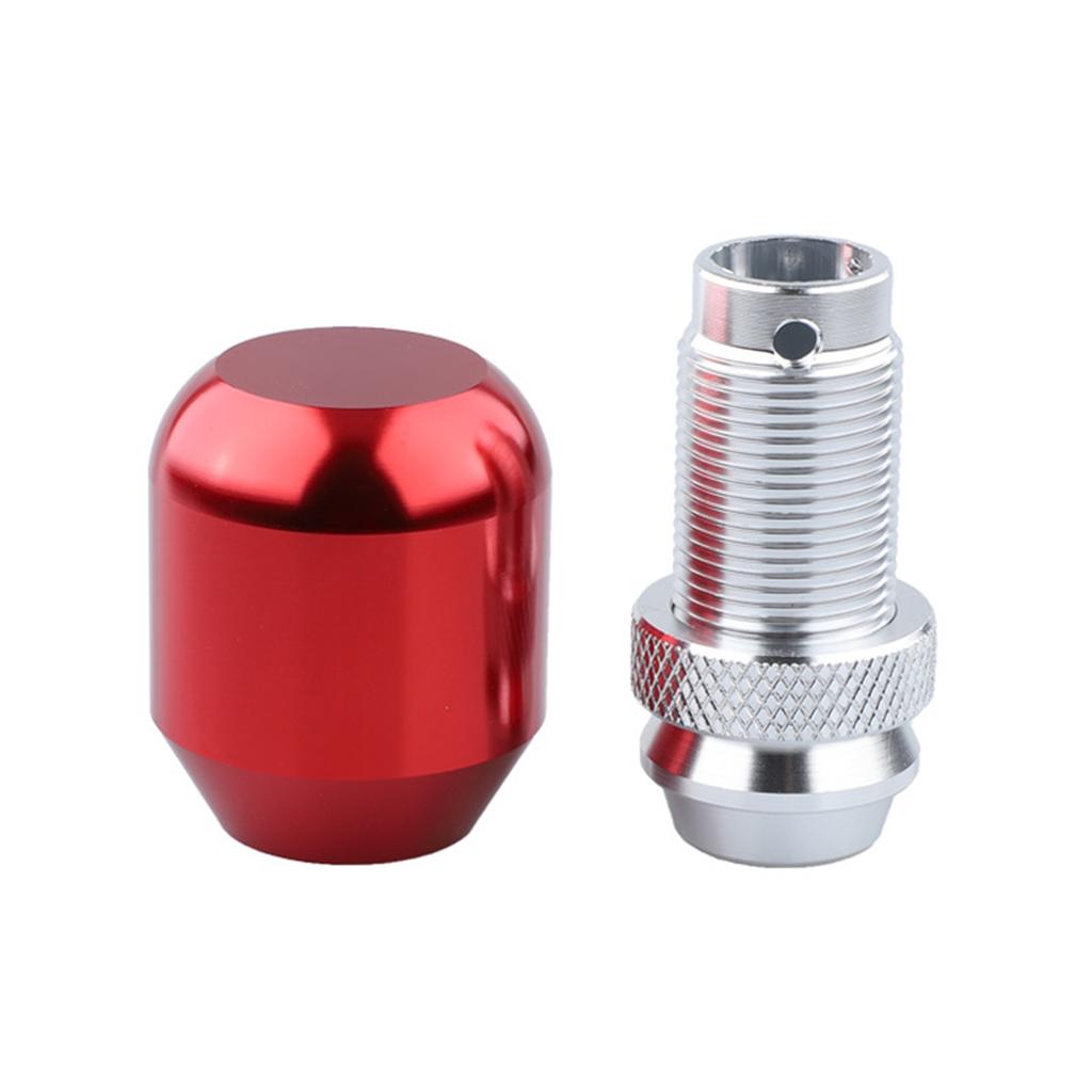 Aluminum Retractable Adjustable Length Shift Knobs, Universal Shift Knob Automatic Manual Vehicles Lever Shift Knobs