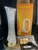 Nordic Crystal Table Lamp: Elegant Indoor Night Light for Bedroom Ambiance.