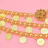 Multi Layer Alloy Coin Tassels Shoulder Chain Necklace Shoulder Accessory for Fashion Forward Women Seeking Unique Style