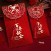 Dragon & Phoenix Tassel Wedding Red Packets (6-pack)