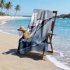 Tomcat Fashion Beach Towel: Ideal for Summer Adventures Soft, Absorbent and Quick Drying Suitable for Swimming and Bathing