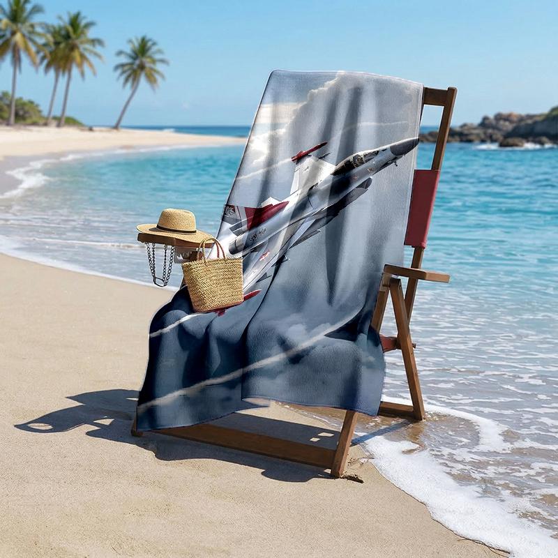 Tomcat Fashion Beach Towel: Ideal for Summer Adventures Soft, Absorbent and Quick Drying Suitable for Swimming and Bathing