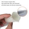 Exhaust Pipe Glass Fiber Hose Insulation Wrap 1m Length Heat Wrap Insulation Sleeve Wear Resistant Easy Installation