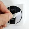 70*180mm AC Button Repair Stickers Black High-Quality