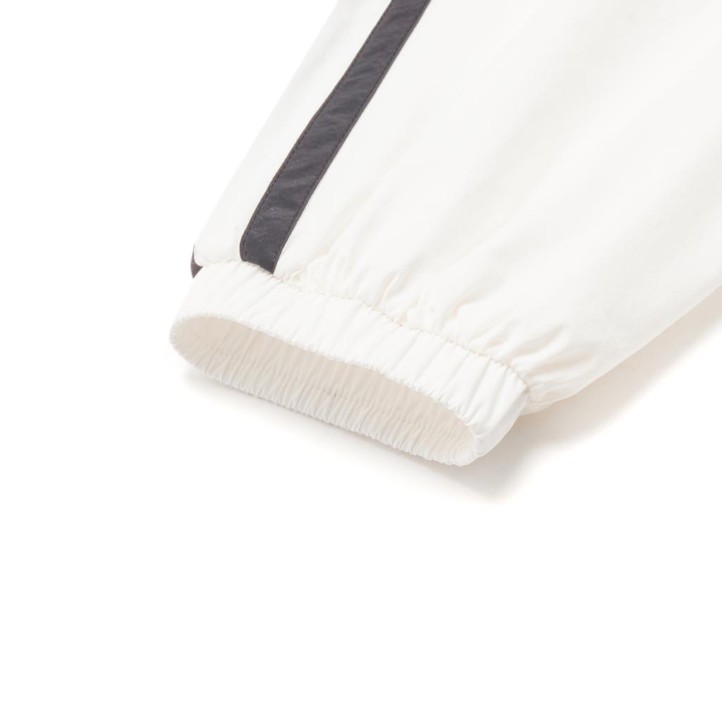 Li Ning Sports Lifestyle Series Color Block Long Sleeve Cardigan Unisex Outerwear Off-White AFDU863-1
