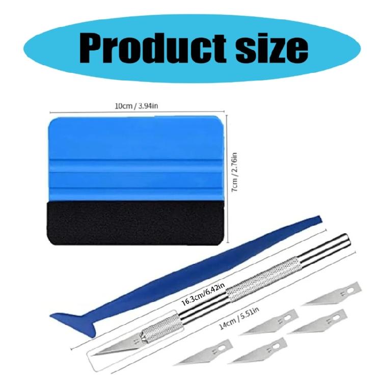 Scraper for Car Wrapping Vehicle Wrap Tool Kit Window Tinting Tool Universal Car Wrapping Tool Cutter