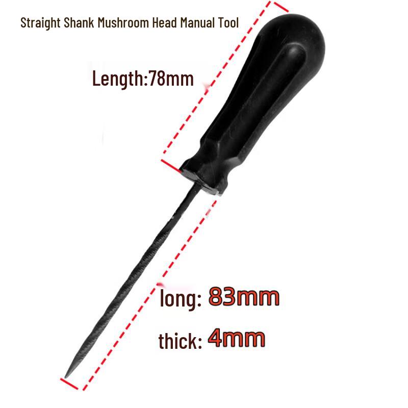 Mushroom Plug Tire Repair Awl