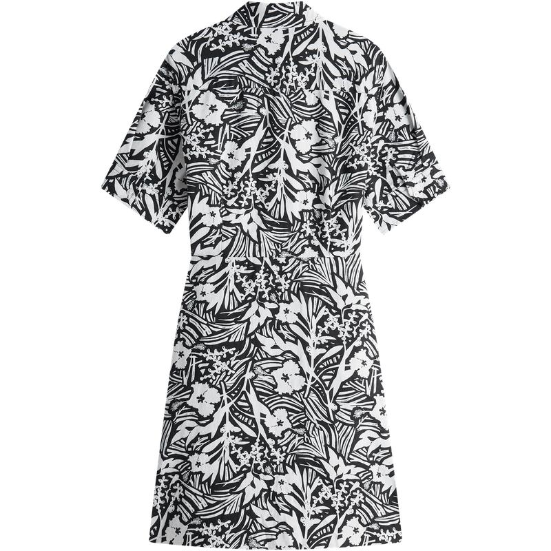 Tommy Hilfiger Floral Print Waist Tie Short Sleeve Dress Women dresses XW0XW08598