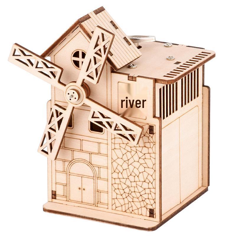 6-Year-Old Wooden 3D Model Puzzle