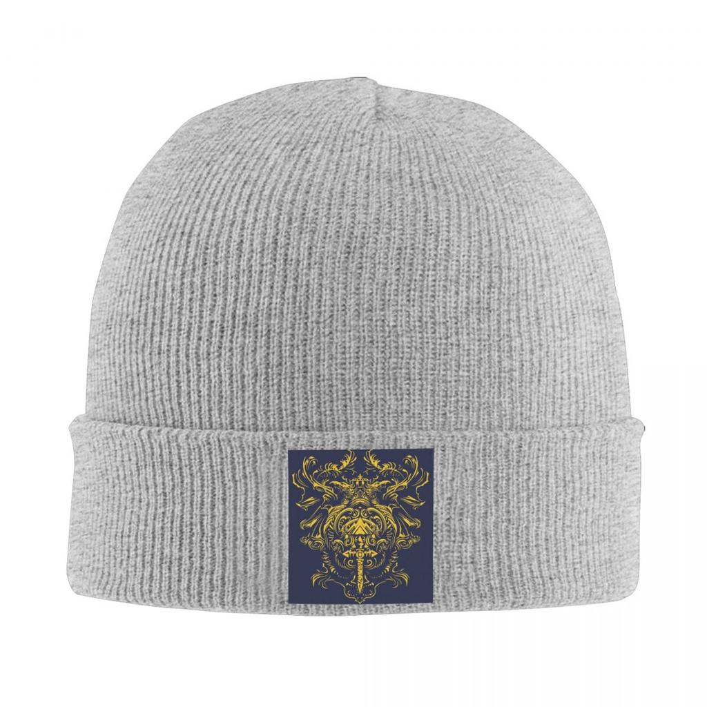 Belmont Crest Castlevania Warm Knitted Cap Winter Knit Bonnet Hat Skullies Beanies Hip Hop Caps for Unisex