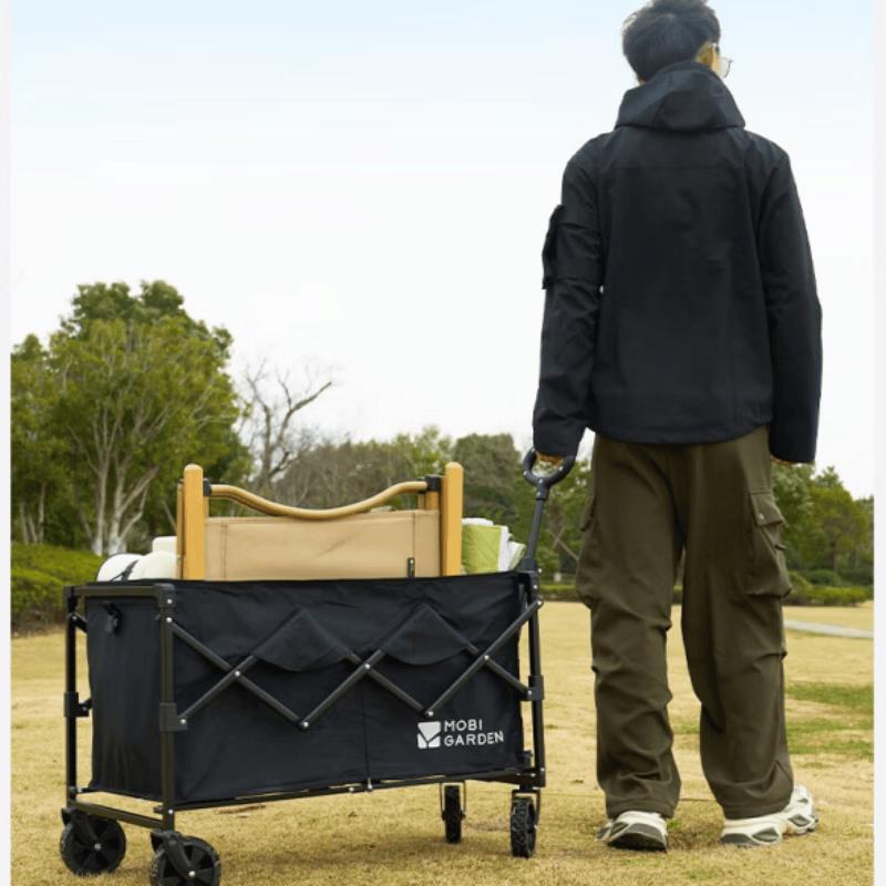 MOBIGARDEN Folding Camping & Utility Wagon