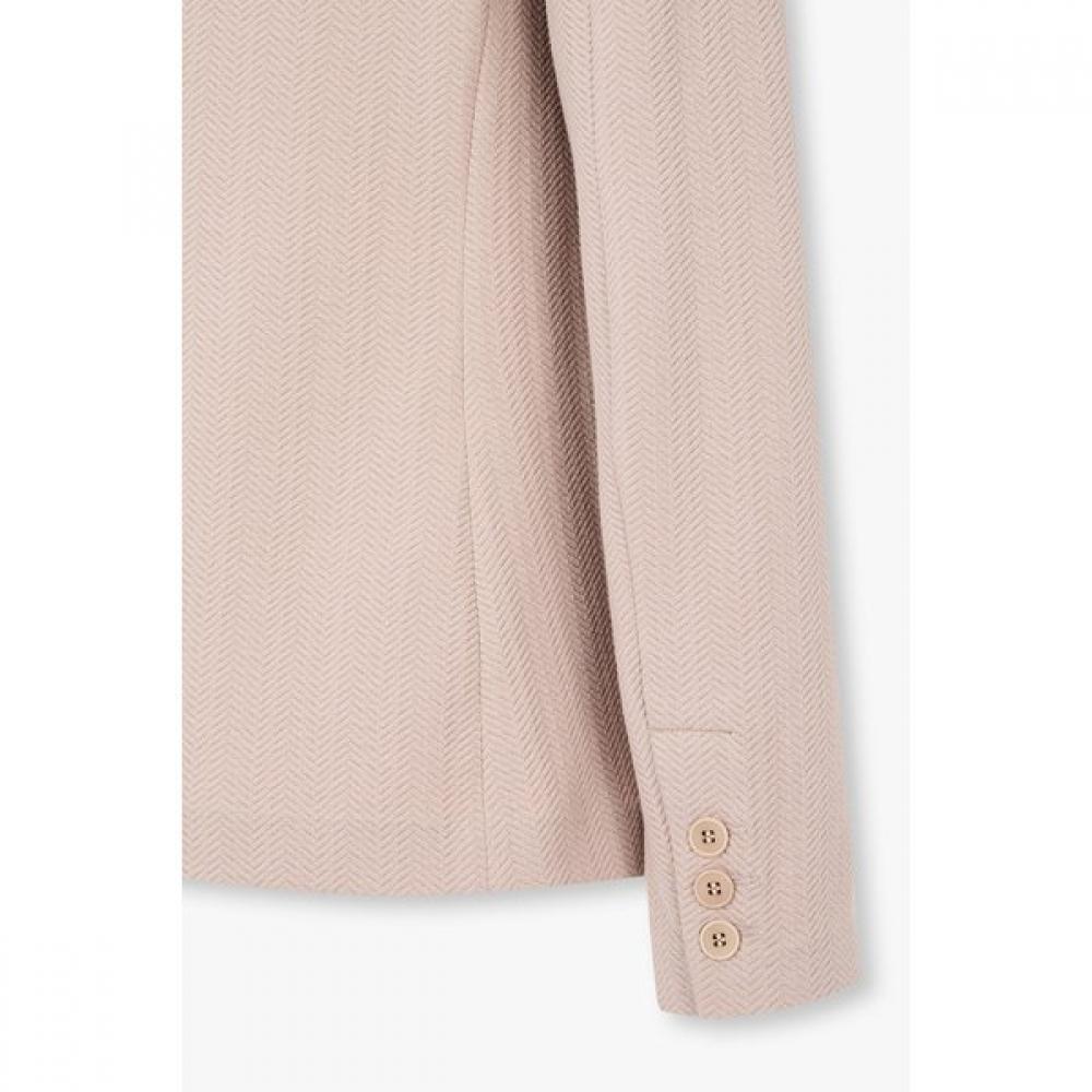 Emporio Armani Women Chevron Stretch Single Jacket A526102503