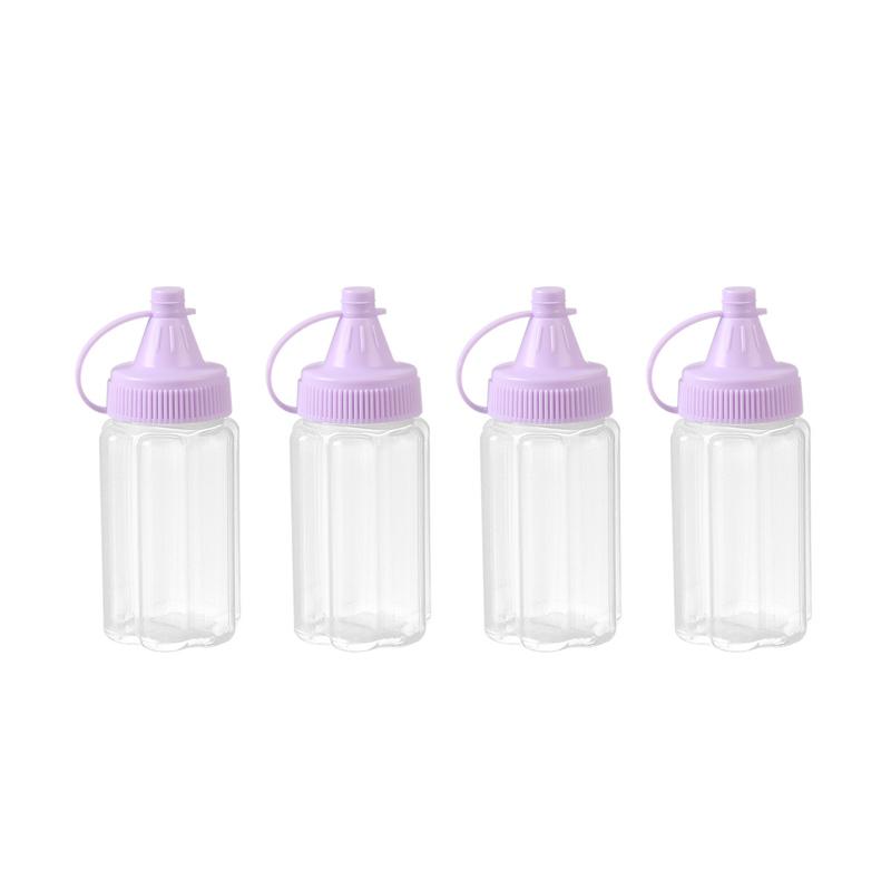 Mini Sauce Squeeze Plastic Seasoning Box Cat Claw Condiment Dressing Salad Dressing Containers For Outdoor Barbecue Camping