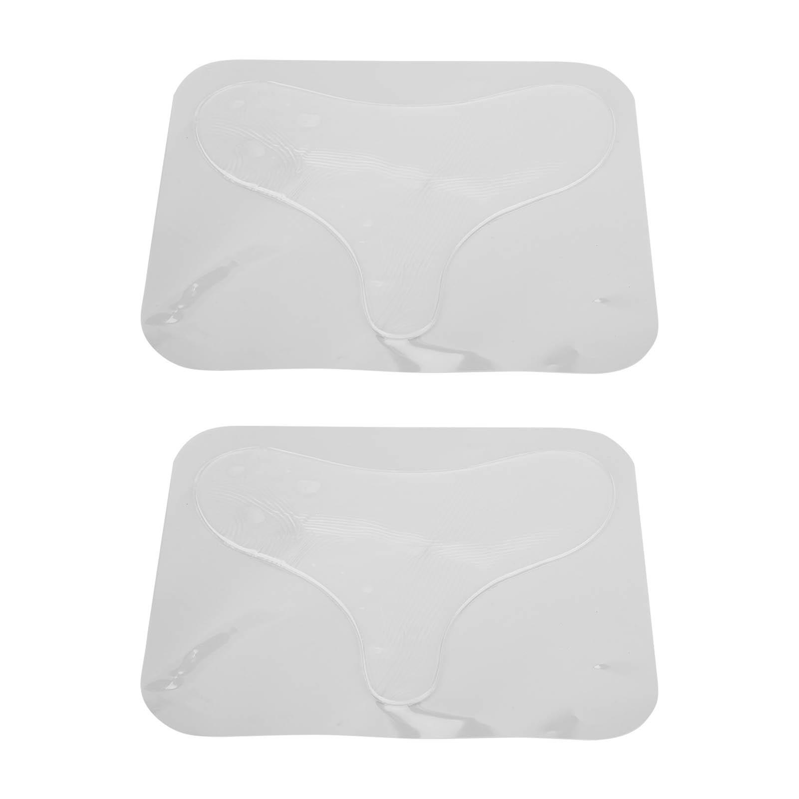 

2 шт. подушечки для груди от морщин, пищевой силикон, прозрачный цвет, легкий, мягкий, удобный уход за кожей