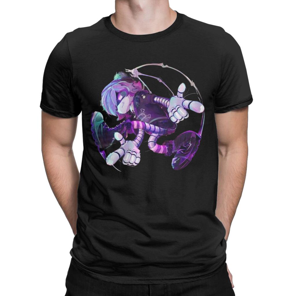 Ken Okarun Dandadan TShirts for Men Women  Funny Pure Cotton Tee Shirt Round Collar Short Sleeve T Shirt Plus Size Clothing