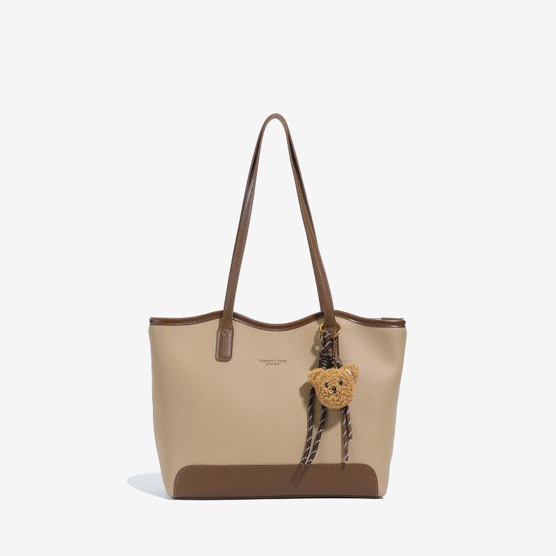 Simple and Popular Bucket Bag Women's Bag New Fashionable Versatile Commuter Largecapacity Tote Shoulder Bag