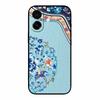 3D Emboss Case For iphone 17 2025 Phone Case Coque Flowers Black Silicone Soft Back Cover For iphone 17 5G Case 6.3" Funda Shell