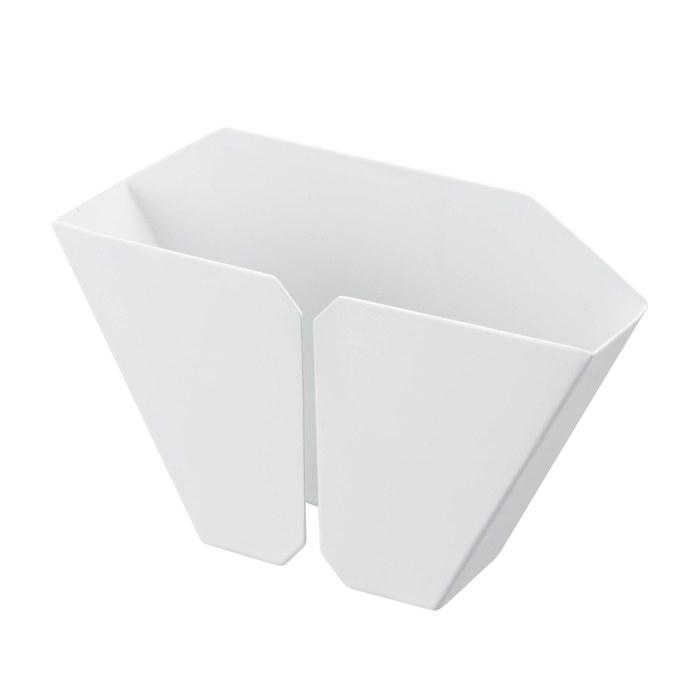 Yamazaki Magnetic Coffee Paper Filter Holder Tower White 2977 (Approx. W15 x D3.3 x H9cm)