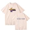 Montana World Tour graphic Men's T-Shirt Unisex O-Neck Cotton Short Sleeve Oversized recreation
