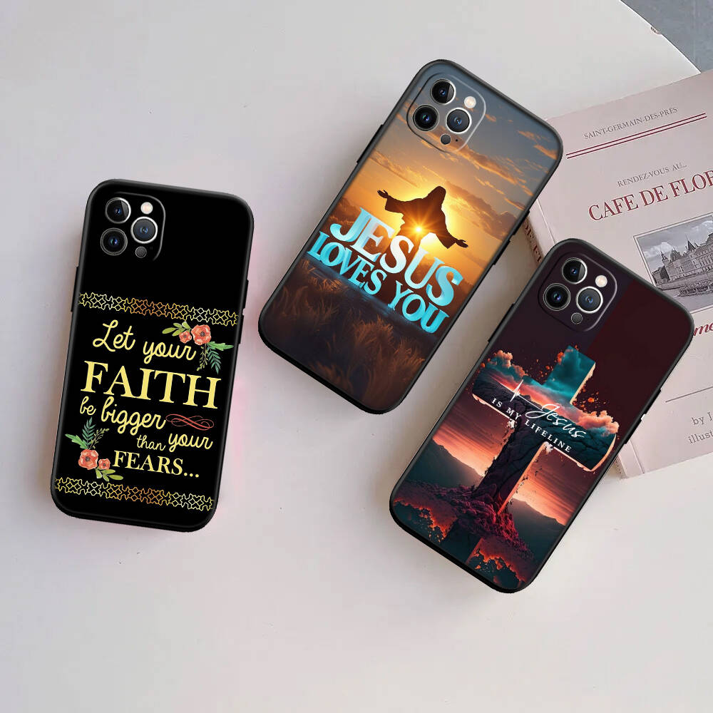Bible Verse Jesus cross New Phone Case for Redmi Note 8 9 10 11 11S 10C 10X 10A 10T 9A 9C 9T 9S 8T Pro Max Plus Prime