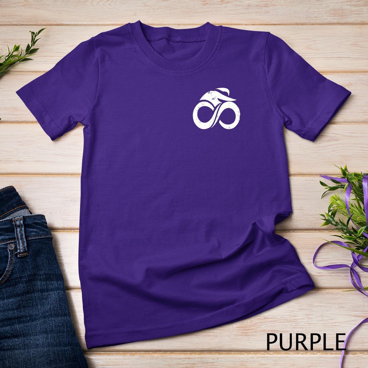 Road Bike Shirt Infinity Racing Bicycle T-Shirt Mens Womens Tees Top Gift Unisex T-Shirt Mens Womens Tees Top XL