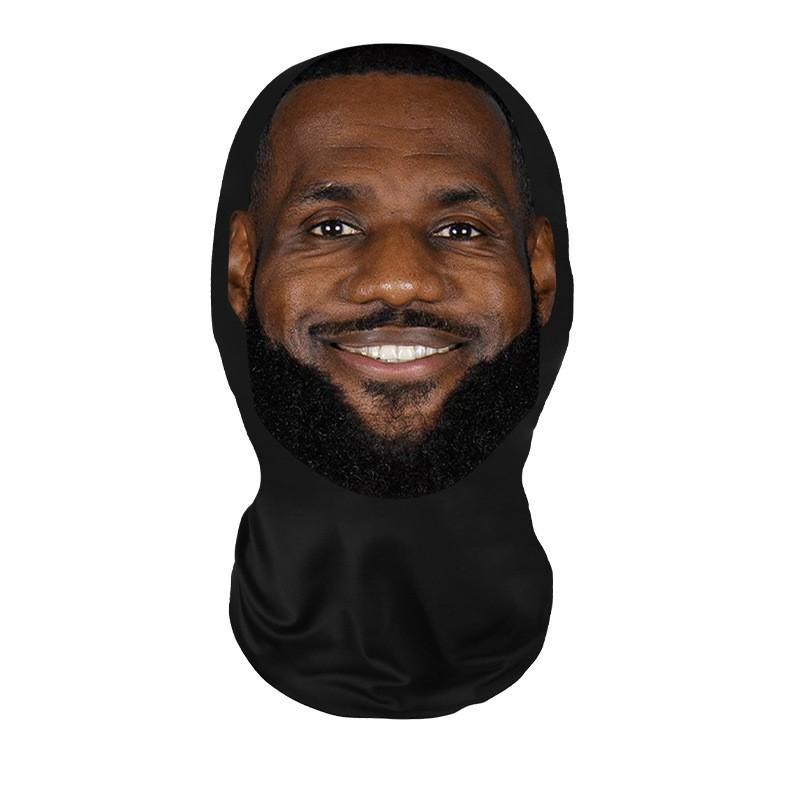 Funny Cycling Face Mask With Mesh Visibility One Size Unisex Novelty Hood Bike Riding Prank Costume