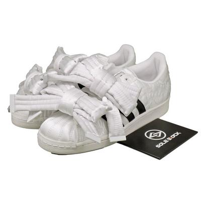 Caroline Hu x Superstar Baskets Mode Décontractées JR7977 Femme Blanc