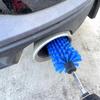 Detailing Brush for Car Auto Tire Cleaning Scrubber No Scratches High-Density Bristles Car Wheel Cleaning Brush for Vehicles