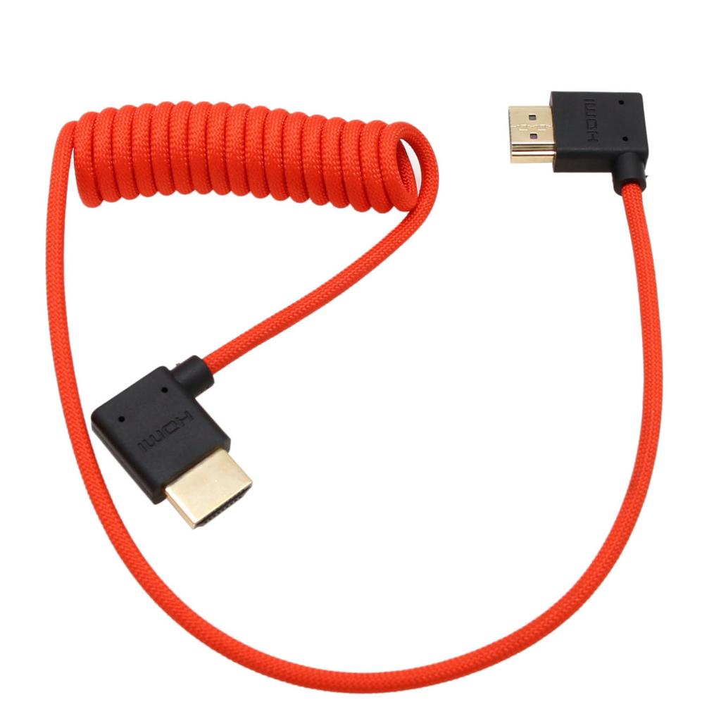HangTon HDMI 8K 4K 60p Cable for ATOMOS Ninja SmallHD Cine Sony Canon Z8 Type A HDMI Braided 50cm Inferno, Portkeys, Ultra, Indie, A7M4, A7SIII, C300,