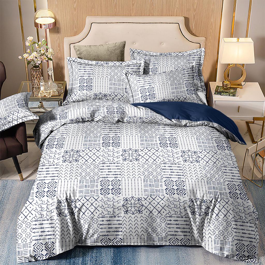 New Floral Soft Quilt/Doona/Duvet Cover Set Queen/King Size Bedding Mother's Day