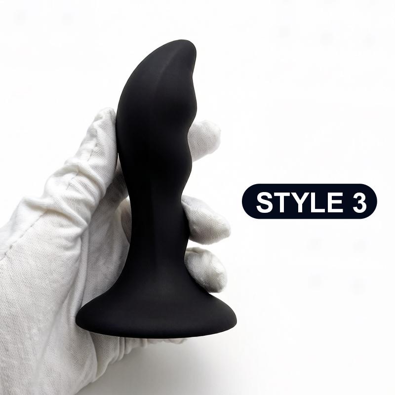 1pcs Anal Plug Dildo Silicone Beginner Butt Plug for Men Women Adult Sex Toys G Point Massage Pleasure Anal Toy