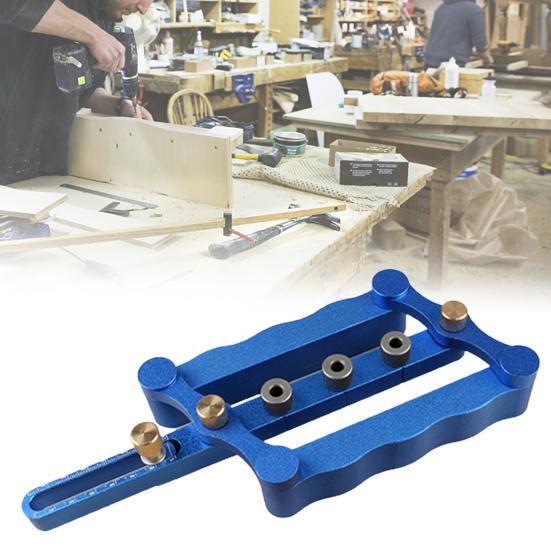 

Локатор пуансона Самоцентрирующийся регулируемый упор из алюминиевого сплава 6/8/10 мм Приспособление для дюбеля с втулкой для сверла