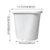 Plant Nursery Pots 5PCS Plants Nursery Pots Flower Pots With Drainage Holes Flower Pots Flower Plant Container Reusable Nursery