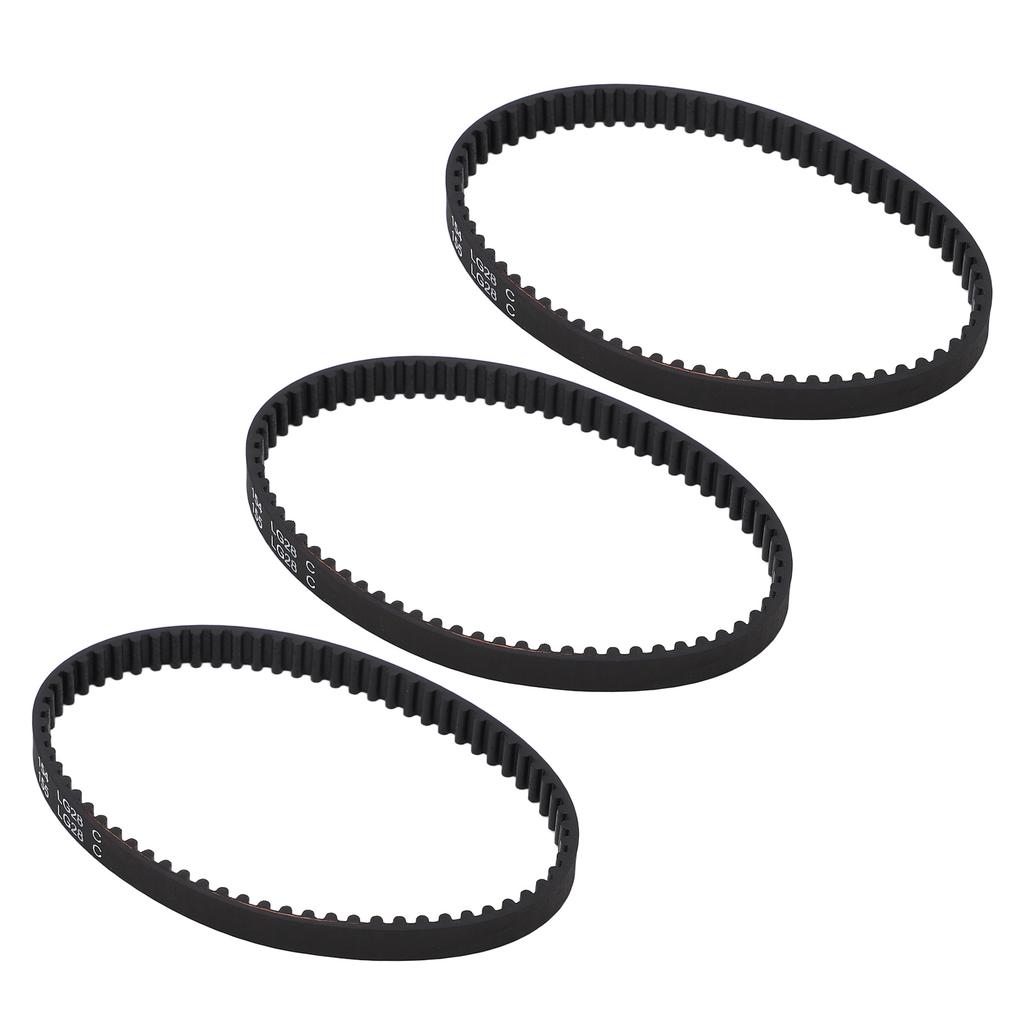 3 Stück Staubsauger Ersatzriemen Standard Gummi Staubsaugerriemen für Bissell ProHeat 2X