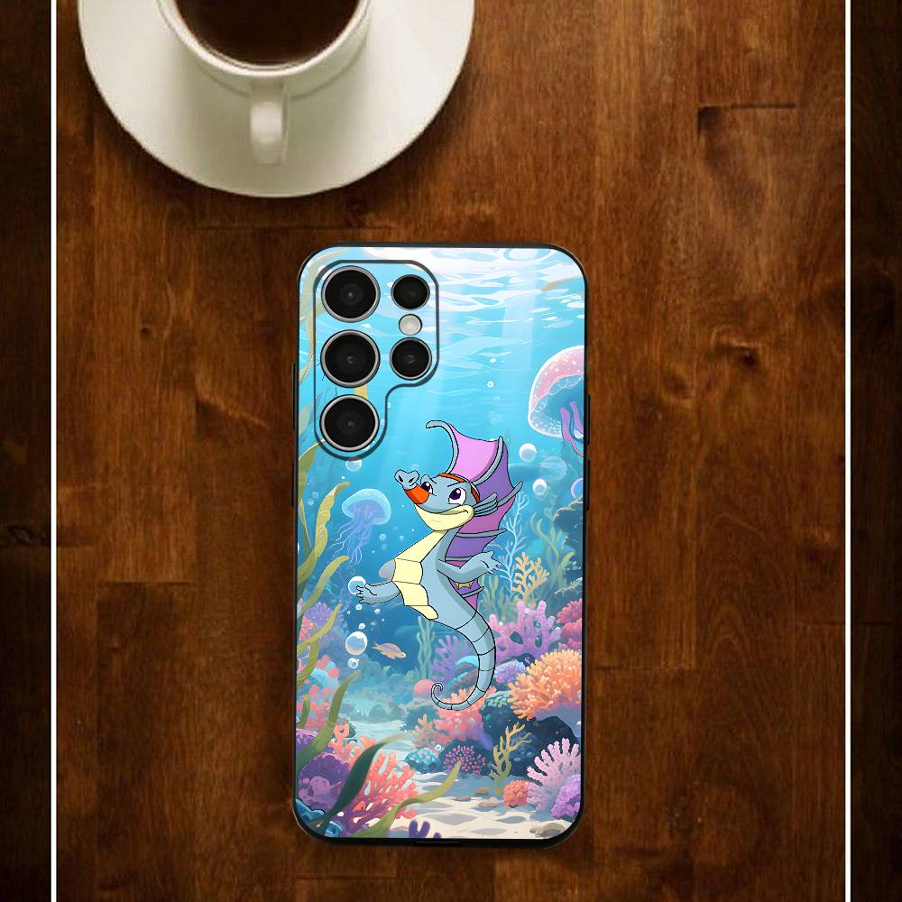 

Adventures of Little Carp Phone Case For Samsung S24 25 23 22 21 20 Plus Ultra 5G Lite Shockproof Cover Samsung S25