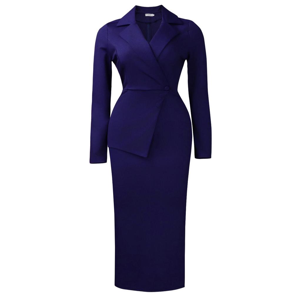 D615 Women's Elegant High-Waist African Dress - Spring 2026 Fashion