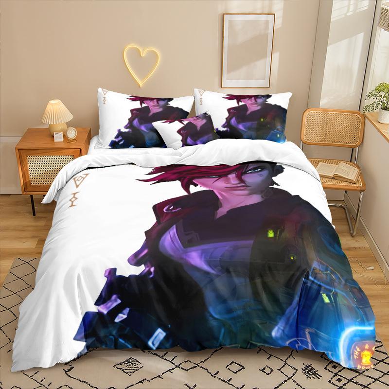 

Игровая Серия 3D Цифровая Печать Комплект Постельного Белья из Трех Предметов Простыня Пододеяльник 90 * 200 two-piece set