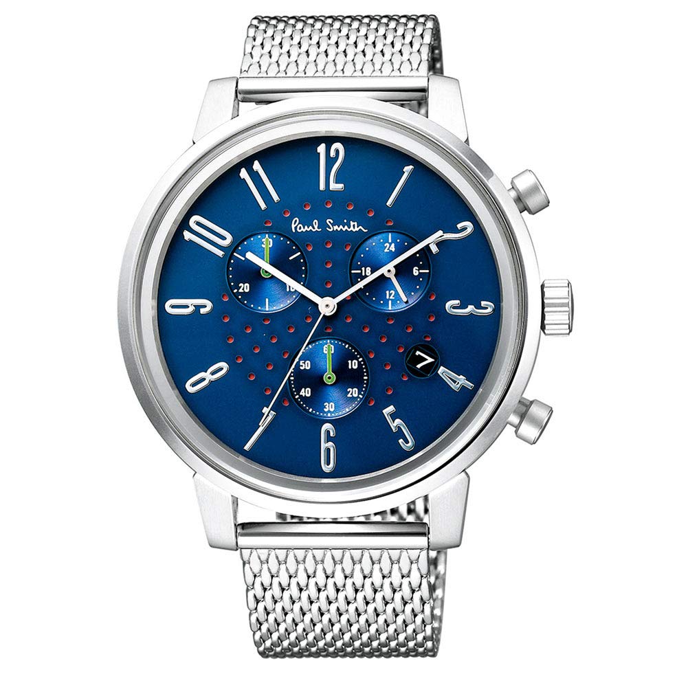 

Paul Smith Paul Smith Watch Chronograph Church Street Chronograph CHURCH STREET CHRONOGRAPH Men s Navy/Silver BR4-012-71
