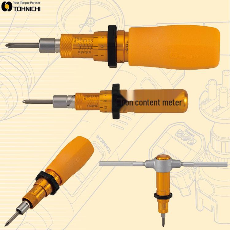 TOHNICHI RTD15 Adjustable Metric Torque Screwdriver, 60-120CN, Click-Type Preset. RTD15