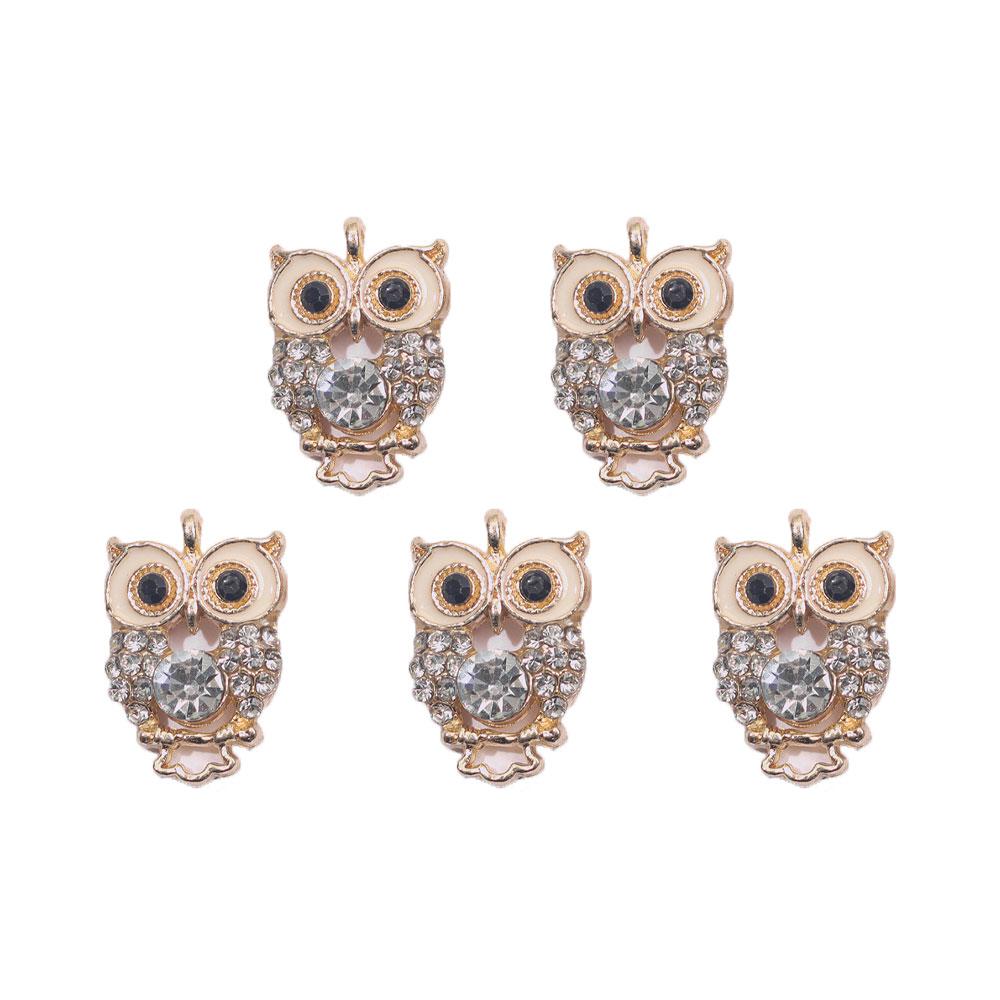 5/10/15 ks slitinových přívěsků se sovou, kreativní zvířecí přívěsek pro DIY náramky, náhrdelníky, náušnice na výrobu šperků, přívěsky na klíče