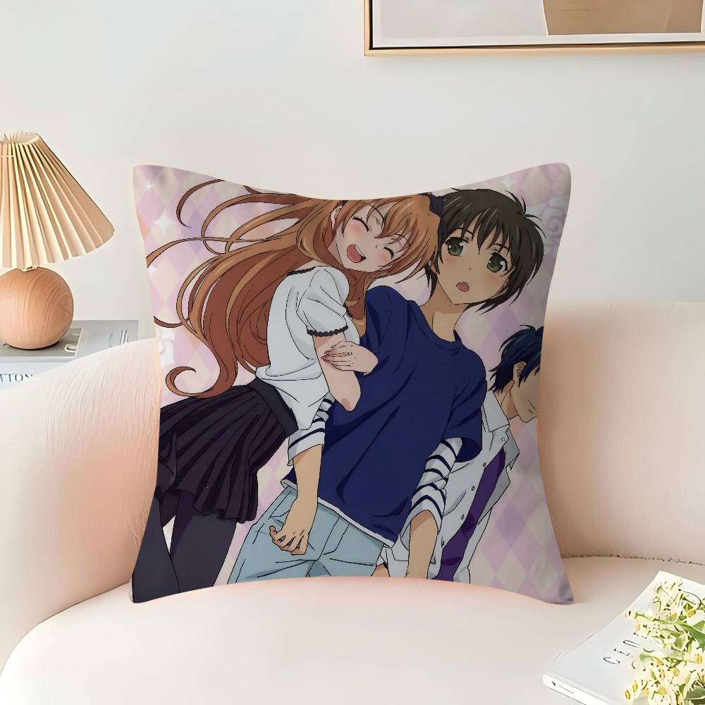 Anime L-Love Hina Cushion Cover 30x50 Polyester Sofa Cushions Decorative Throw Pillows Home Decoration Pillowcover