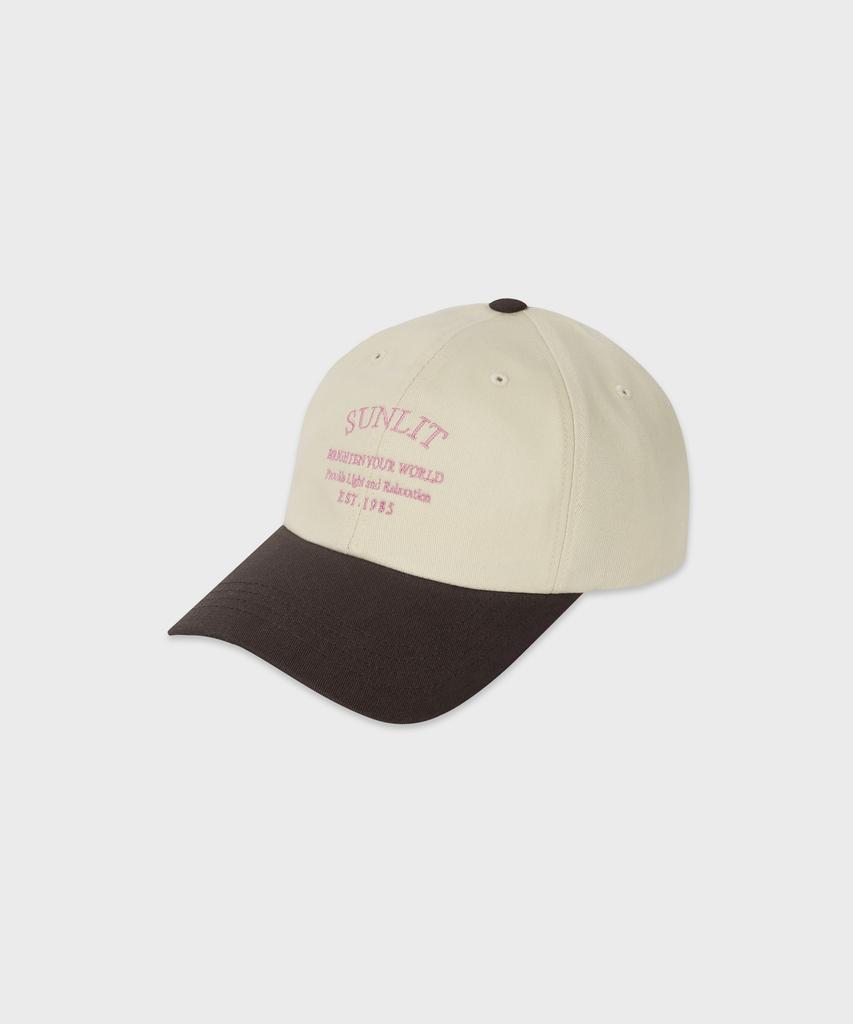 Sseonlis Heritage Logo Ball Cap (Beige/Brown)