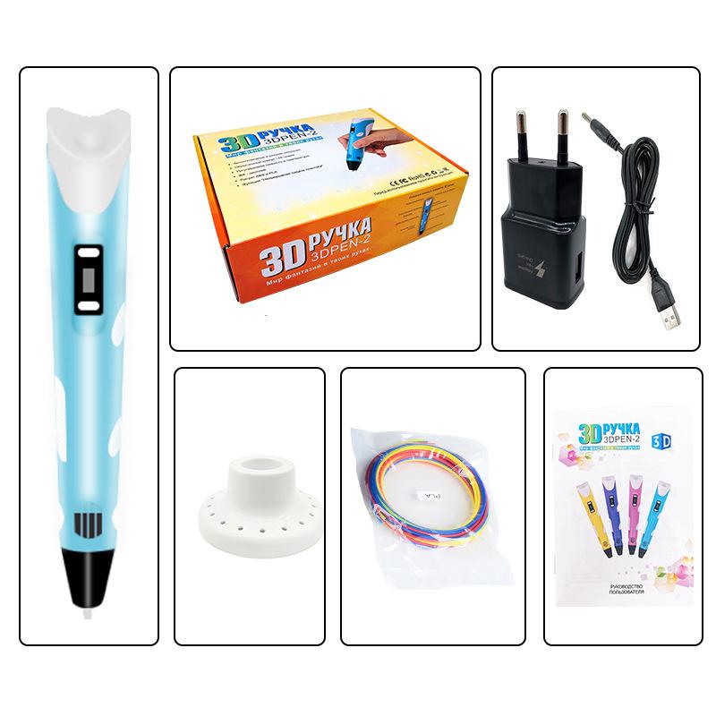 3d Kids Printing Pen High Temperature Manual DIY Kids Smart Toy Printing Pen